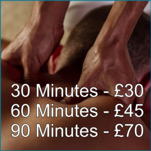 Deep Tissue Massage at Cosham Pain Relief Massage Centre serving Portsmouth